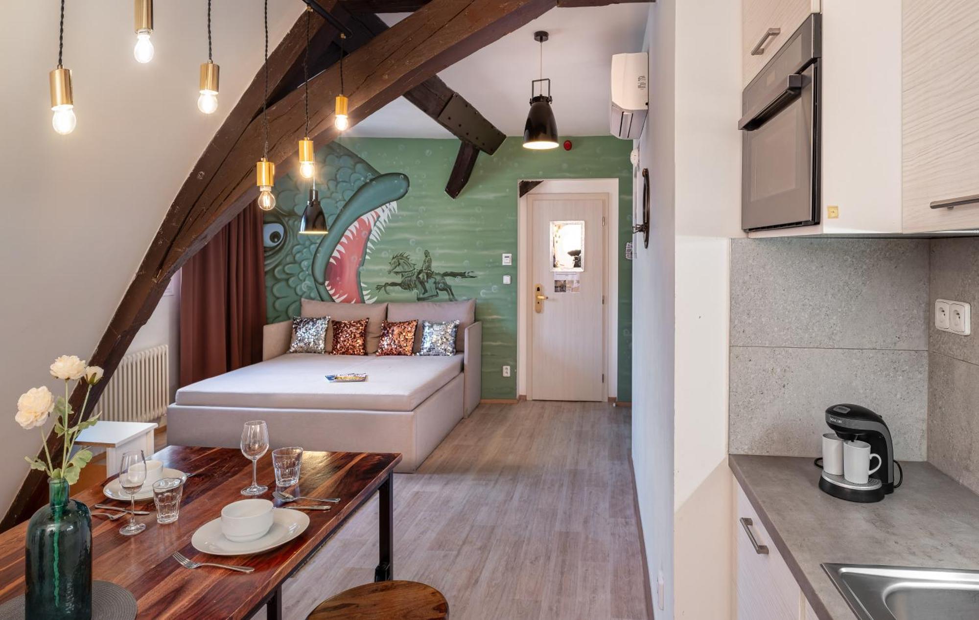 7 Tales Apartments By Adrez Praga Exterior foto